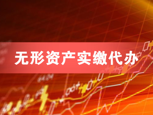 娄底无形资产实缴资本代办